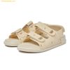 Giày Sandal MLB Chunky New York Yankees 3ASDCSD33-43BGS Màu Begi