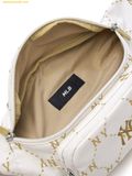  Túi Đeo Hông MLB Diamond Monogram Sportive Hip Sack New York Yankees 3AHSM035N-50IVS - Trắng 