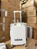  Vali Adidas Màu Trắng Ba Sọc Đen Size 20 
