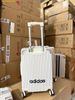  Vali Adidas Màu Trắng Ba Sọc Đen Size 22 Xách Tay Cabin 