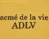  Áo Phông ADLV Pixel Basic Logo Vàng 