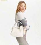  Túi Đeo Chéo Bucket Tory Burch The Romy Màu Trắng 166982 