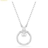  Dây Đeo Cổ, Dây Chuyền Swarovski Constella pendant Pavé, Round cut, White, Rhodium plated 5692261 - Bạc 