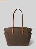  Túi Tote Michael Kors MK Marilyn Medium Tote Bag Màu Nâu Logo 