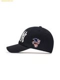  Mũ Lưỡi Trai MLB League Logo Unstructured Ball Cap 3ACPB215N-00BKS - Màu Đen 