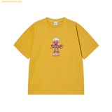  Áo Phông ADLV Heart Alien Short Sleeve T-Shirt Mustard Màu Vàng 