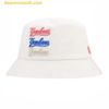Mũ Bucket MLB Logomania New York Yankee 32CPHI111-50L - Trắng