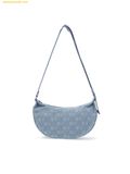  Túi Đeo Vai MLB Classic Monogram Denim Vintage Hobo Bag New York Yankees 3ABQMD15N-50BLL 