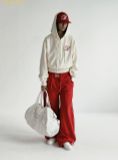  Quần Dài Bad Blood Billy 2 Way Curved Jogger Trousers Red w-pts24-037 Đỏ 