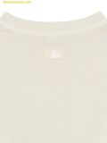  Áo Phông MLB Varsity Vintage Washing Graphic Mega Overfit Short Sleeve T-Shirt New York Yankees 3ATSV0753-50CRD - Màu Trắng Kem 