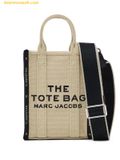  Túi Đeo Chéo Marc Jacobs The Jacquard Crossbody Tote bag - Màu Trắng Kem 