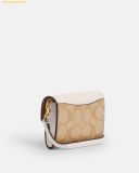  Ví Coach Mini Envelope Wallet With Strap In Signature Canvas CU172 