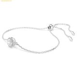  Vòng, lắc tay SWAROVSKI Una Angelic bracelet Round cut, White, Rhodium plated - SKU: 5636266 