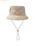  Mũ Bucket MLB Diamond Monogram Sportive Safari Hat New York Yankees 3AHTM015N-50BGD Màu Nâu 