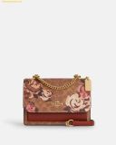  Túi Xách Coach Klare Crossbody Bag In Signature Canvas With Rose Print 