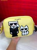  Túi Đeo Chéo Karl Lagerfeld Paris Maybelle Camera Crossbody LH1EU9BJ - Vàng 