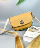  Túi Đeo Chéo Marc Jacobs The Turn Lock Logo Leather Crossbody Mini Bag Màu Begi 