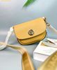 Túi Đeo Chéo Marc Jacobs The Turn Lock Logo Leather Crossbody Mini Bag Màu Begi