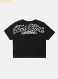  Áo Croptop Bad Blood Mystic 1/2 Print T-Shirt Slim Fit - Black w-tee25-030 Màu Đen 