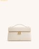 Túi Xách JW PEI Cốp Cầm Tay Thea Top Handle Bag Màu Trắng Kem