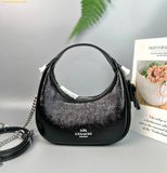 Túi Đeo Chéo Coach Carmen Mini Crossbody Bag In Black CW036 
