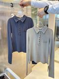 Áo Polo Tay Dài Bad Blood Beyond Soft Polo Long Sleeve - Charcoal w-tee24-091 Màu Xám 