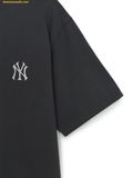  Áo Phông MLB Vintage Monogram Big Lux Overfit Short Sleeve T-Shirt New York Yankees 3ATSM0754-50CGS Màu Đen 