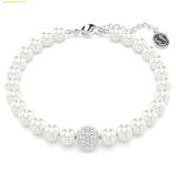  Vòng, lắc tay SWAROVSKI Swarovski Remix Collection strand Crystal pearl, White, Rhodium plated 