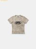 Áo Tay Ngắn Bad Blood Lion Patch Short Sleeve Slim Fit Washed Beige w-tee25-032 Màu Begi