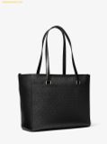  Túi Tote Michael Kors Mk Maisie Large Pebbled Leather 3-in-1 Tote Bag - Đen Logo 