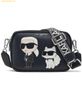 Túi đeo chéo Karl Lagerfeld Paris Maybelle Camera Crossbody LH4ES9BJ - Đen