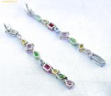  Khuyên Tai, Bông Tai Swarovski Gema 5656397 – Phối nhiều màu 
