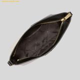  Túi Đeo chéo Micheal Kors MK Jet Set Small Two-Tone Logo Crossbody Bag Black Multi 
