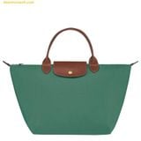  Túi Xách LongChamp Le Pliage Original M Handbag Sage - Recycled Canvas 