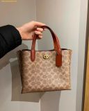  Túi Tote Coach Willow Tote 24 In Signature Canvas C8562 