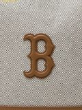  Túi Đeo Chéo MLB Basic Canvas Bucket Bag Boston Red Sox 3ABMBC15N-43BRD - Màu Nâu 