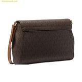  Túi Đeo Chéo Michael Kors MK Medium Logo Convertible Crossbody Bag - Màu Nâu 