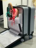  Vali Adidas Adidas Luggage Season 2025 collection Size 20 Xách Tay Cabin có ngăn laptop màu Xám Viền đen 