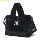  Túi Tote MLB Wms Basic Fur Fleece Tote Bag New Yankees York Yankees 3AORS0526-50BKS Màu Đen 