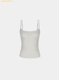  Áo Hai Dây Bad Blood Beyond Soft String Tank Cream w-tnk24-003 Màu Trắng Kem 