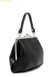  Túi Xách Vivienne Westwood Granny Frame faux leather top handle bag Màu Đen 