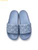  Dép MLB Mounder Denim Monogram Slide New York Yankees 3ALPSDM53-50BLS Màu Xanh 