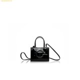  Túi Xách TELFAR Small Shopping Bag Black Patent Màu Đen Bóng Size S 