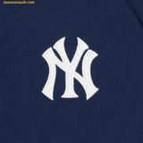  Áo Polo MLB Overfit Varsity New York Yankees 3APQV0143-50NYS Màu Xanh Navy 