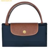  Túi Xách LongChamp Le Pliage Original Size S Handbag Navy - Recycled canvas 