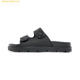  Dép MLB Chunky Bouncer Two Strap New York Yankees Black 3ALPCBT33-50BKS 