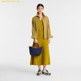  Túi Xách LongChamp Le Pliage Original Size S Handbag Navy - Recycled canvas 