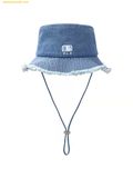  Mũ Bucket MLB Color Denim Safari Bucket Hat New York Yankees 3AHTD025N-50BLL Màu Xanh 