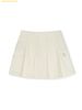 Chân Váy MLB Women's Basic Pleated Cargo Denim Skirt New York Yankees 3FDSB0153-50CRS Màu Trắng