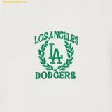  Đầm Polo MLB Classic Sports Tennis Short Sleeve LA Dodgers Dress - 3FOPV0443-07CRS Màu Trắng Kem 
